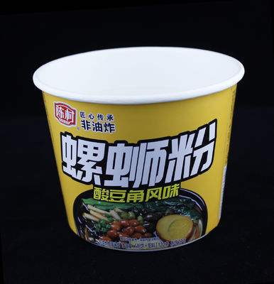 Disposable Instant Noodle Paper Cup Takeaway Soup Porridge Container