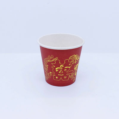 Teh Kopi Ripple Paper Cup 2.5oz - 32oz Single Wall Daur Ulang Dengan Logo Printing