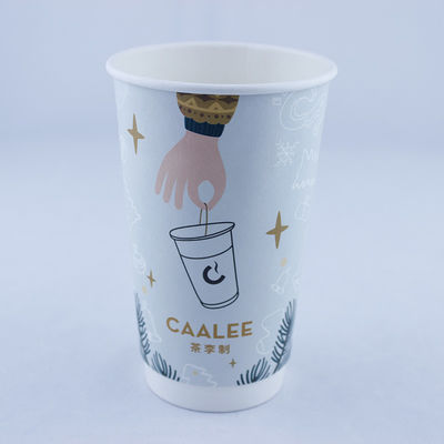 16oz Minum cangkir kertas