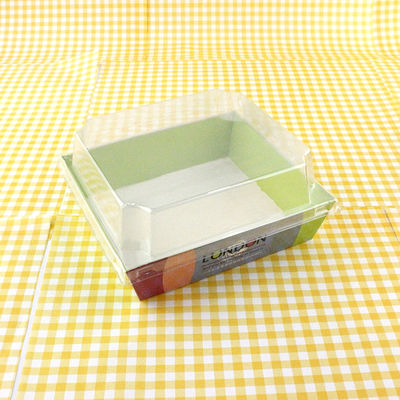 Biodegradable Bakery Packaging Box Bread Cake Kraft Paper Food Container
