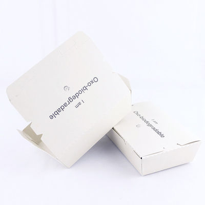 Kraft Eco Friendly Food Box Glossy Matt Laminasi Kemasan kertas biodegradable