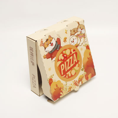 Pizza Disposable Food Packaging Box Dengan Logo 12 Inch 14 Inch 16 Inch