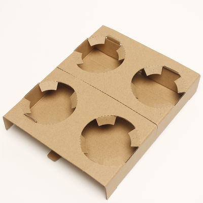 Customized Printable Bakery Packaging Box Disposable Rectangle Paper Cup Pad