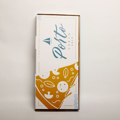 Custom Portable Printed Food Packaging Box, Kothak Pizza Personalisasi Ringan