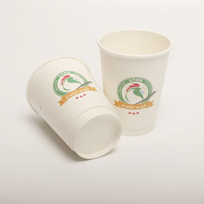 Biodegradable Double Wall Takeaway Cups Eco Friendly 360ml 12 ons