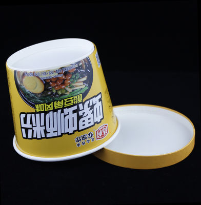 Biodegradable Soup Paper Cup Dengan Insulasi Tutup 32 Oz Container