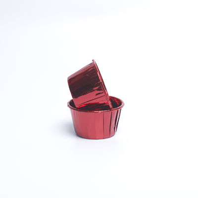 Kompostable Aluminium Foil Cupcake Liner, Cup Baking Muffin sekali pakai
