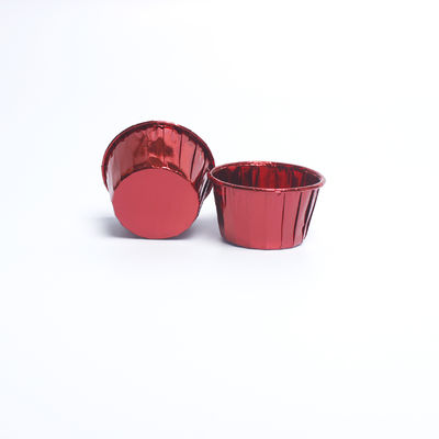 Kompostable Aluminium Foil Cupcake Liner, Cup Baking Muffin sekali pakai