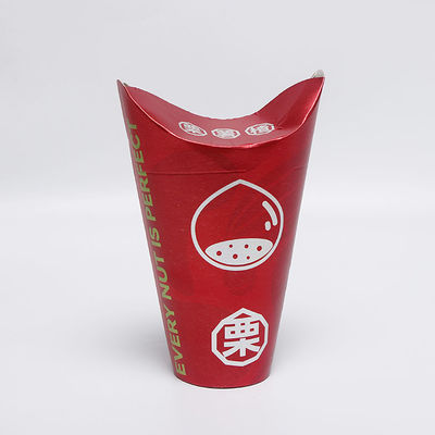 Disposable Baru Dirancang Popcorn Snick Barrel tegak Untuk Bioskop Take Away Food Packaging Box